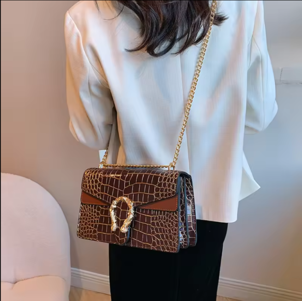 Gucchi crossbody high quality bag - TPLB007 - Image 5