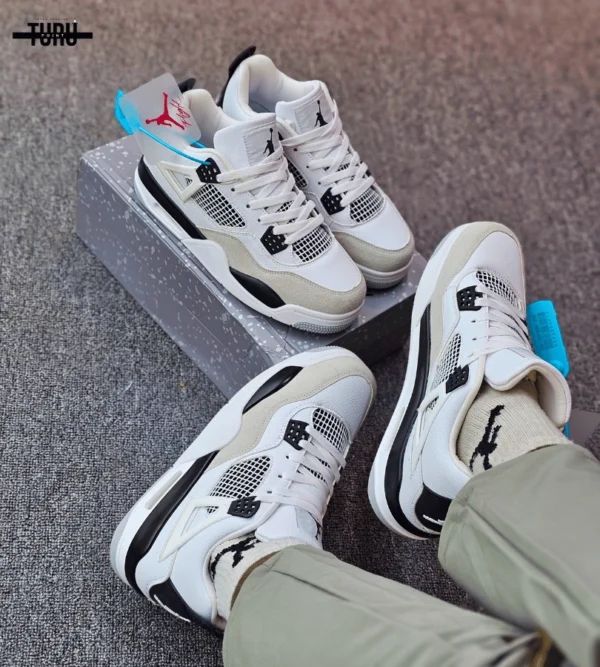 AJ-4 RETRO MILITARY WHITE - Image 6