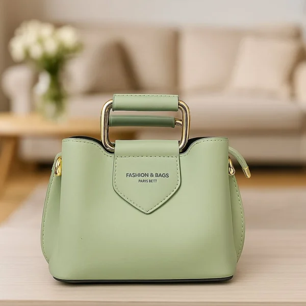 Single Shoulder Bag Solid Color Chain Women's Crossbody Bag - Image 2