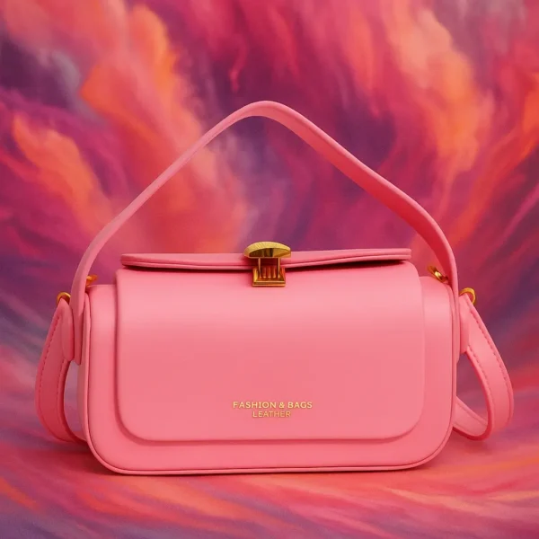 Retro Crossbody Shoulder Bag-Small Square Bag - Image 3