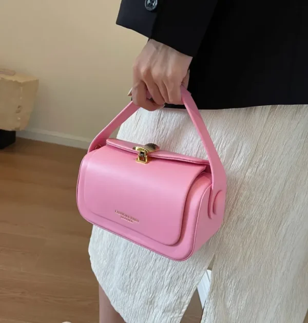 Retro Crossbody Shoulder Bag-Small Square Bag - Image 2