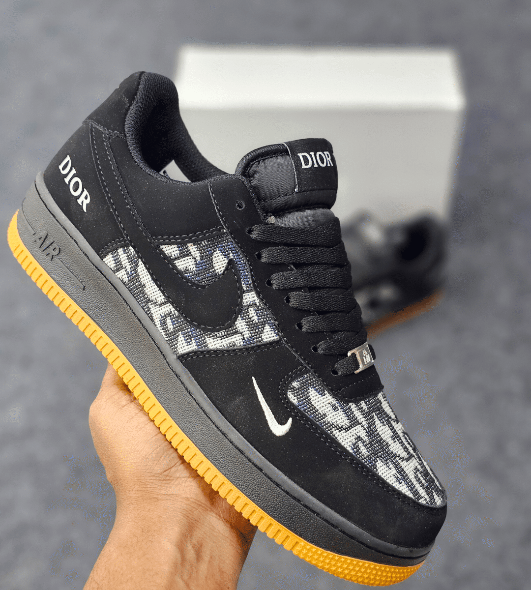 AF-1 X Dior Black