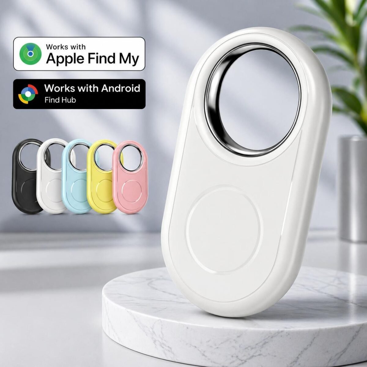 Smart Finder Tag – Never Lose Keys, Bags & More - Dual Device