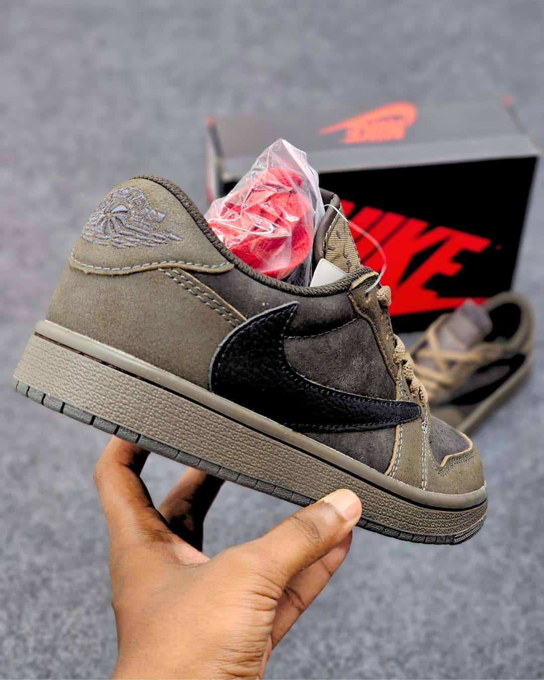 J1 Low OG SP Travis Scott in the "Velvet Brown" - Image 3