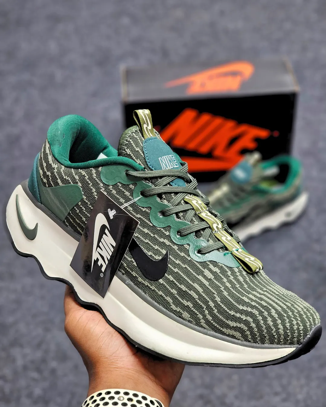 Motiva walking shoes Bamboo Green