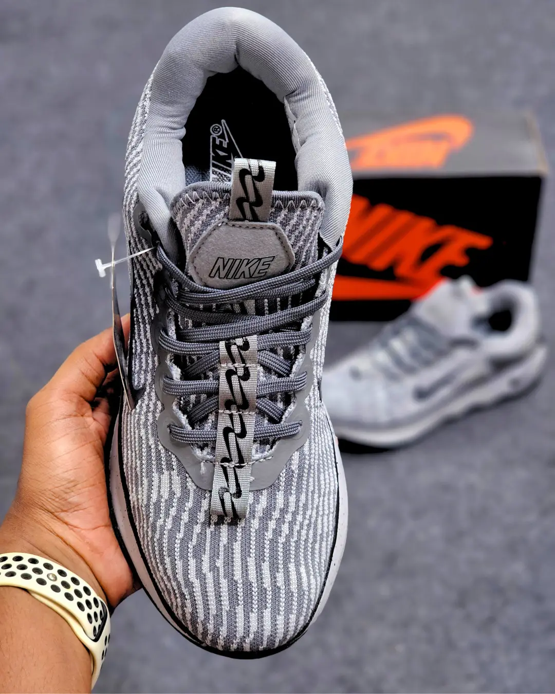 Motiva walking shoes Light Smoke Grey - Image 3
