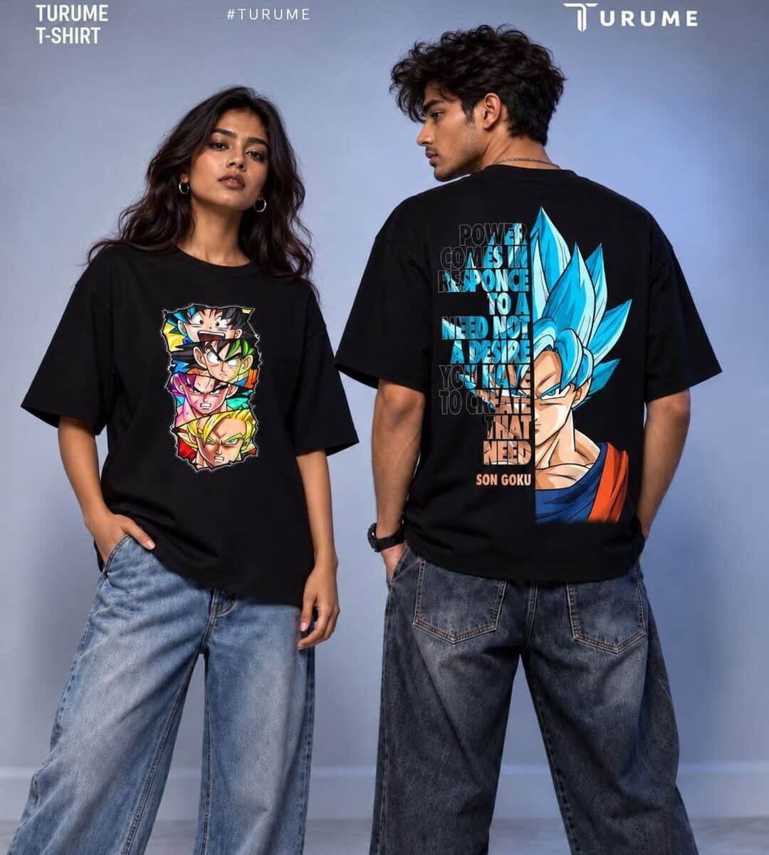 Mens Premium Drop Sholder T-shirt
